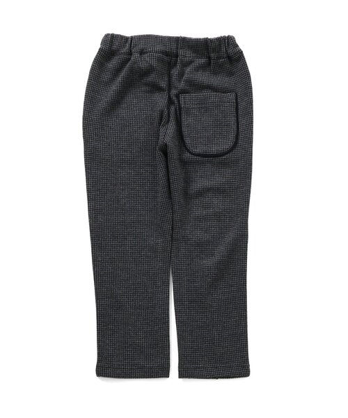 apres les cours（アプレレクール）の「【リンク】センタープレスジャガードパンツ（その他パンツ・キッズ・チェック/ブラック・120/110/100/90/130/80）」の19枚目の写真