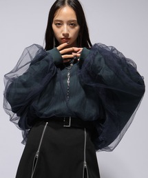 HARE | チュールレイヤードビッグスウェット(HARE)(スウェット)