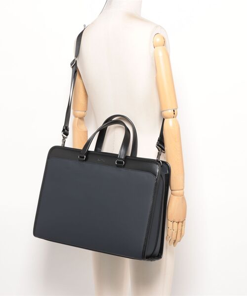 MACKINTOSH PHILOSOPHY(マッキントッシュ フィロソフィー)の「マッキントッシュ フィロソフィー バルミニック ブリーフケース B4 14.0インチPC 17656(ビジネスバッグ・メンズ・ブラック/ネイビー・FREE)」の18枚目の写真