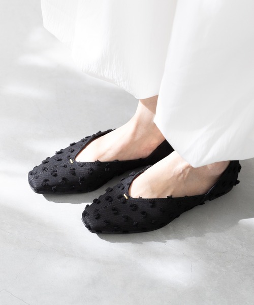 極美品☆OHGA パンプス　23.5 welleg パンプス 新色追加！ 「 極やわ 」Vカット ゴールド