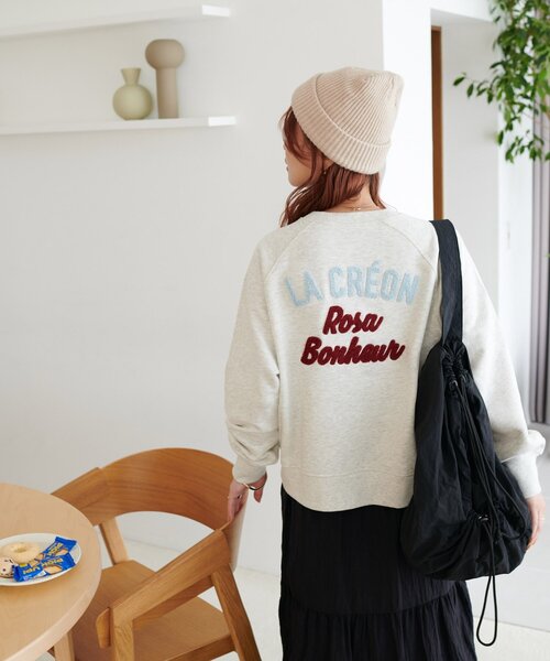 DISCOAT（ディスコート）の「【WEB限定】サガラバックロゴスウェット