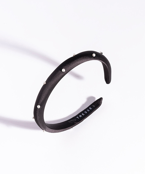 Spick & Span（スピックアンドスパン）の「TRESSE / トレス petite perle serre tete HB14（カチューシャ・レディース・ブラウン・FREE）」の6枚目の写真