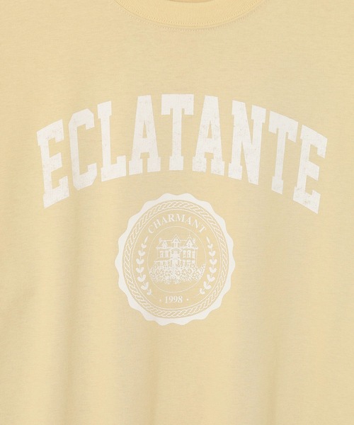 ROPE' PICNIC(ロペピクニック)の「カレッジロゴオーバーTシャツ(Tシャツ/カットソー・レディース・オフホワイト/チャコールグレー/ベージュ系その他3・38)」の17枚目の写真