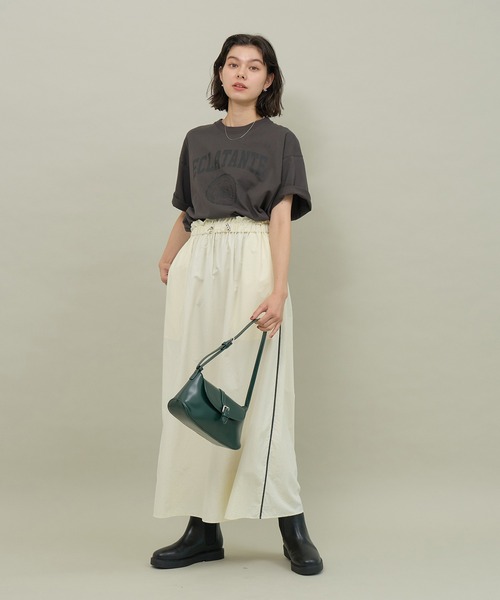 ROPE' PICNIC(ロペピクニック)の「カレッジロゴオーバーTシャツ(Tシャツ/カットソー・レディース・オフホワイト/チャコールグレー/ベージュ系その他3・38)」の20枚目の写真