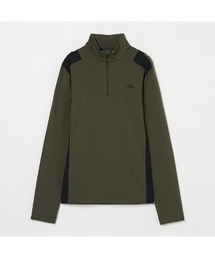【J.LINDEBERG/GOLF】ショルダーブリッジハーフジップミッドレイヤー