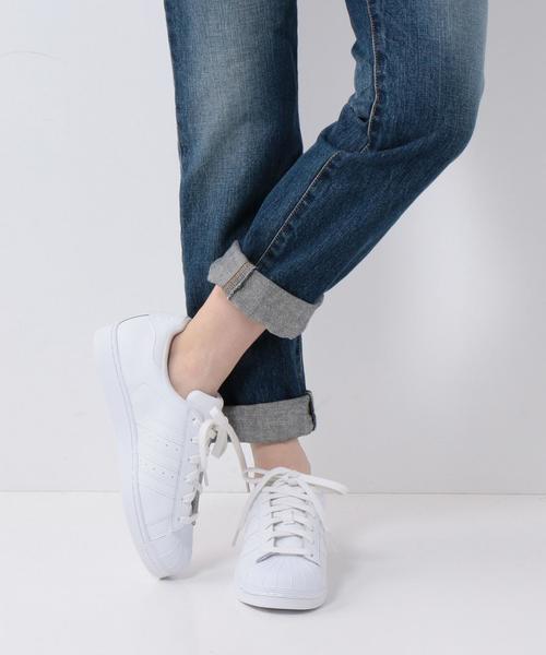 adidas（アディダス）の「アディダス/adidas/o SUPERSTAR W　スーパースター（スニーカー・レディース・ホワイト・23cm/24.5cm/24cm/22.5cm/25cm/23.5cm）」の3枚目の写真