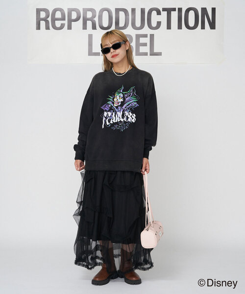 RePRODUCTION LABEL(リプロダクションレーベル)の「【RePRODUCTION LABEL / リプロダクションレーベル】ディズニーヴィランズスウェット(Tシャツ/カットソー・レディース・ブラック系その他/ブラック系その他3/ブラック/ブラック系その他2・FREE)」の10枚目の写真