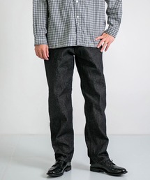 SPELLBOUND | [SPELLBOUND / スペルバウンド] 12ozブラックデニム USローカルワイドパンツ(デニムパンツ)