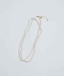 ロングバロックパールネックレス
