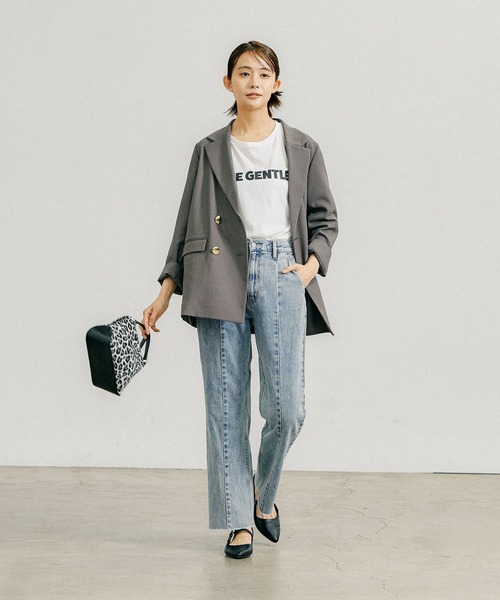 GLOBAL WORK（グローバルワーク）の「ヘビロッTEEプリントロングスリーブ/115472（Tシャツ/カットソー・レディース・ホワイト系その他3/グレー系その他2/ホワイト系その他5/ホワイト系その他6/ホワイト系その他7/ホワイト系その他4・MEDIUM/LARGE）」の7枚目の写真