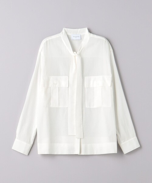 UNITED ARROWS（ユナイテッドアローズ）の「シアー ボウタイ ブラウス