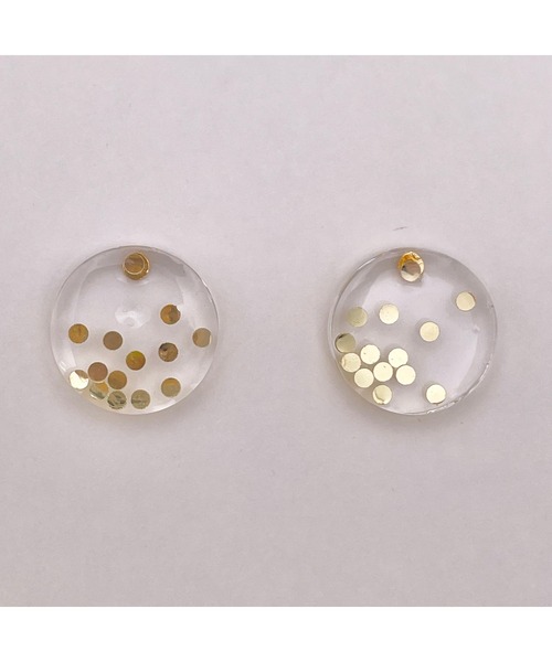 【papillon】スパンコールイヤリング (MA)（イヤリング）｜tone（トーン）