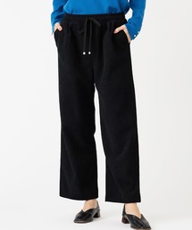 裏ベロアコーデュロイワイドパンツ60丈