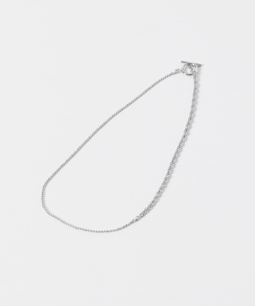 URBAN RESEARCH DOORS(アーバンリサーチドアーズ)の「ダブルチェーンマンテルショートネックレス(ネックレス・レディース・シルバー/ゴールド・ONE)」の3枚目の写真