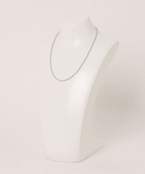 Settimissimo（セッティミッシモ）の「金属アレルギー対応ステンレスライスチェーンネックレス（ネックレス・レディース・ゴールド/シルバー・FREE）」の3枚目の写真