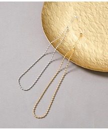 Settimissimo | 金属アレルギー対応ステンレスライスチェーンネックレス(ネックレス)