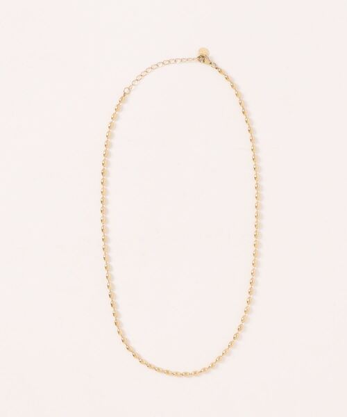 Settimissimo（セッティミッシモ）の「金属アレルギー対応ステンレスライスチェーンネックレス（ネックレス・レディース・ゴールド/シルバー・FREE）」の14枚目の写真