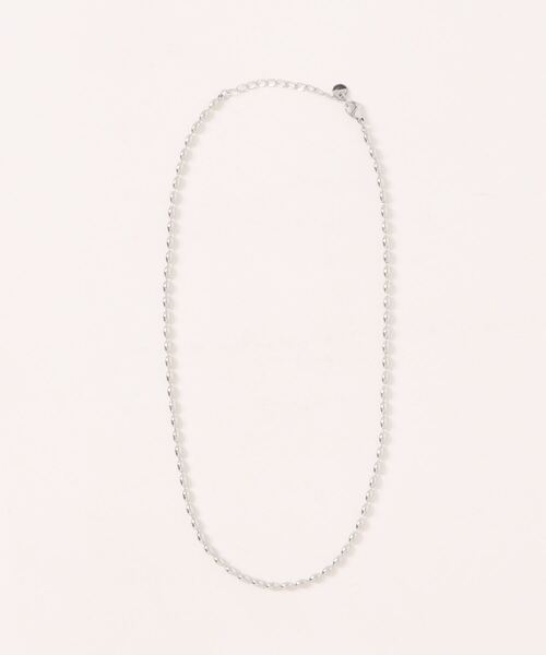 Settimissimo（セッティミッシモ）の「金属アレルギー対応ステンレスライスチェーンネックレス（ネックレス・レディース・ゴールド/シルバー・FREE）」の13枚目の写真