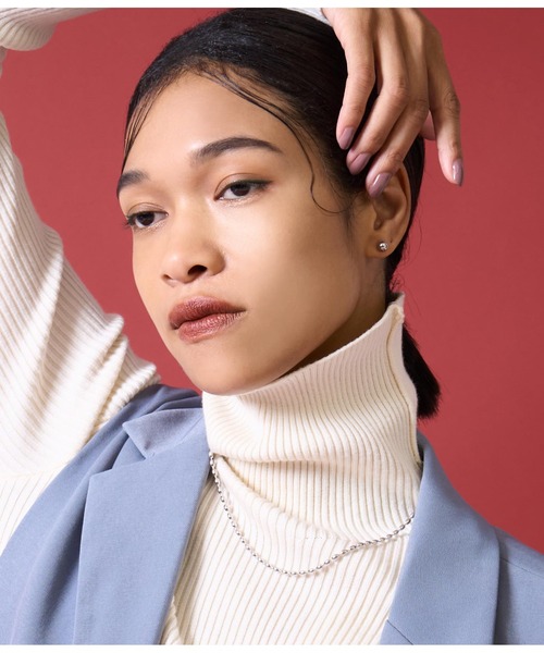 Settimissimo（セッティミッシモ）の「金属アレルギー対応ステンレスライスチェーンネックレス（ネックレス・レディース・ゴールド/シルバー・FREE）」の11枚目の写真