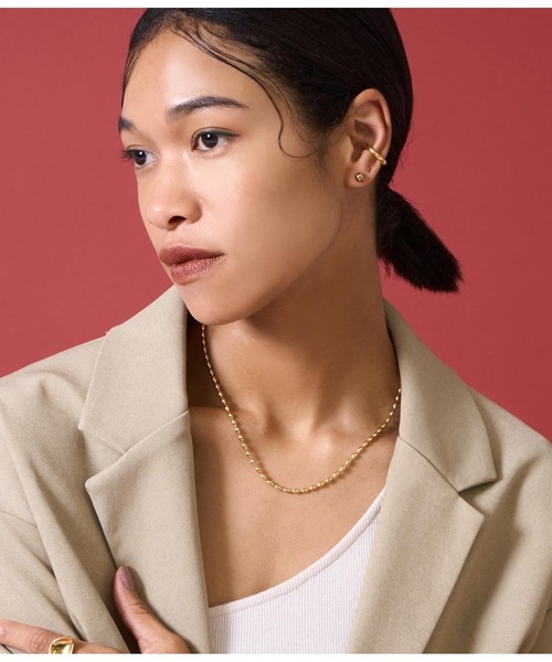 Settimissimo（セッティミッシモ）の「金属アレルギー対応ステンレスライスチェーンネックレス（ネックレス・レディース・ゴールド/シルバー・FREE）」の8枚目の写真