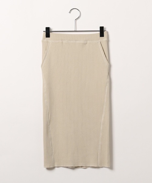 BAYFLOW（ベイフロー）の「[ストレッチ素材] ワイドリブスカート(KIDS)（スカート・キッズ・アイボリー/ブラック/レッド・110cm/120cm/140cm/130cm/150cm）」の19枚目の写真