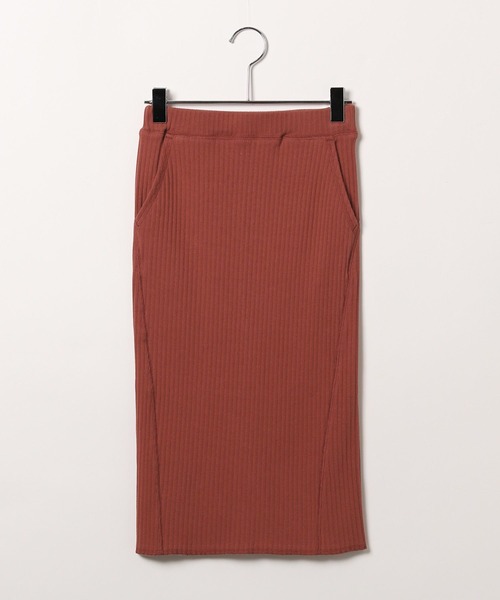 BAYFLOW（ベイフロー）の「[ストレッチ素材] ワイドリブスカート(KIDS)（スカート・キッズ・アイボリー/ブラック/レッド・110cm/120cm/140cm/130cm/150cm）」の10枚目の写真