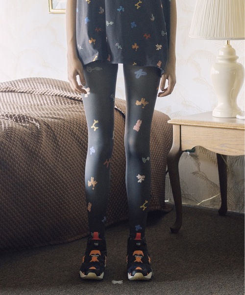 BEDSIDEDRAMA（ベットサイドドラマ）の「A&C Leggins（レギンス/スパッツ・レディース・グレー系2/ブラック系1/ブラック系3/グレー系1/ブラック系2/パープル系・1）」の3枚目の写真