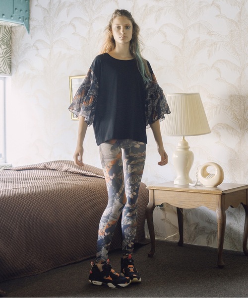 BEDSIDEDRAMA（ベットサイドドラマ）の「A&C Leggins（レギンス/スパッツ・レディース・グレー系2/ブラック系1/ブラック系3/グレー系1/ブラック系2/パープル系・1）」の7枚目の写真