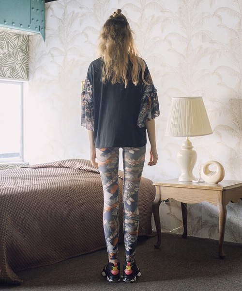 BEDSIDEDRAMA（ベットサイドドラマ）の「A&C Leggins（レギンス/スパッツ・レディース・グレー系2/ブラック系1/ブラック系3/グレー系1/ブラック系2/パープル系・1）」の8枚目の写真