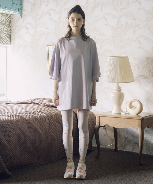 BEDSIDEDRAMA（ベットサイドドラマ）の「A&C Leggins（レギンス/スパッツ・レディース・グレー系2/ブラック系1/ブラック系3/グレー系1/ブラック系2/パープル系・1）」の9枚目の写真
