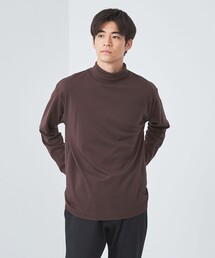 green label relaxing | オーガニック スムース タートルネック カットソー(Tシャツ/カットソー)