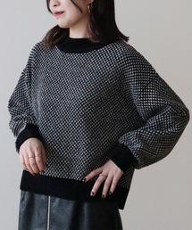 Green　Parks | ベロアモールモックネックニットプルオーバー(ニット/セーター)