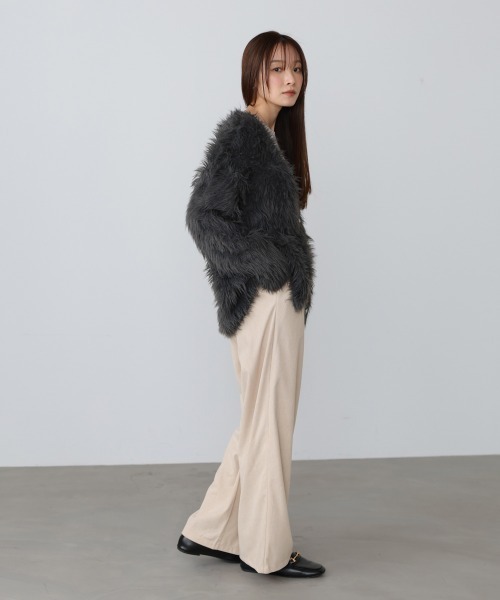 Bab（バブ）の「コーデュロイイージーパンツ（その他パンツ・レディース・アイボリー/ブラック/ベージュ/モカ・FREE）」の19枚目の写真