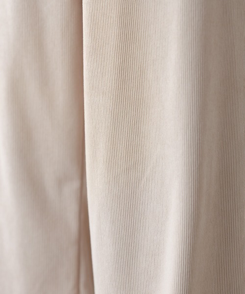 Bab（バブ）の「コーデュロイイージーパンツ（その他パンツ・レディース・アイボリー/ブラック/ベージュ/モカ・FREE）」の8枚目の写真