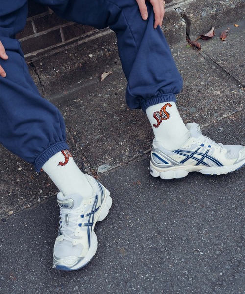 Subciety（サブサエティ）の「Paisley socks（ソックス/靴下・メンズ・ブラック/ホワイト・FREE）」の11枚目の写真