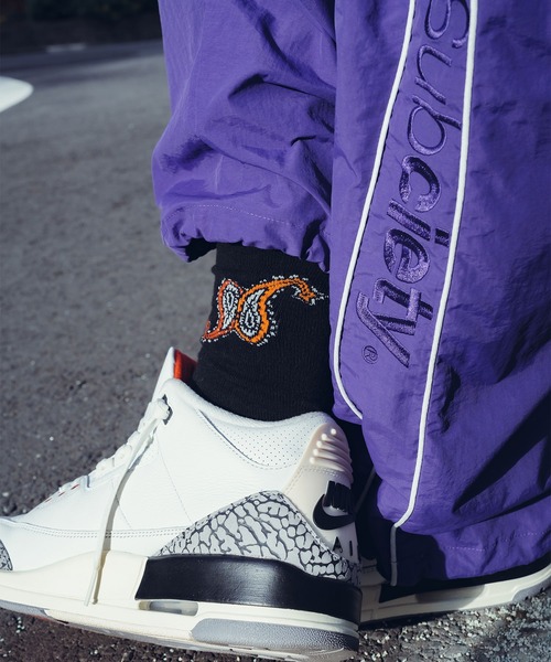 Subciety（サブサエティ）の「Paisley socks（ソックス/靴下・メンズ・ブラック/ホワイト・FREE）」の15枚目の写真