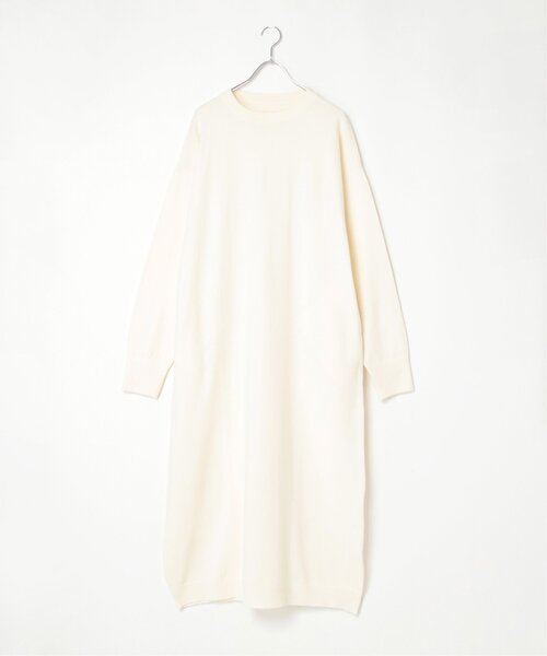 notch.（ノッチ）の「【 notch. by yui 】ロングニットワンピース（ワンピース・レディース・ブラック/オフホワイト/ブルー・M/TM）」の11枚目の写真