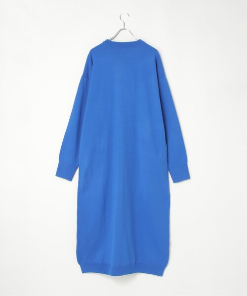 notch.（ノッチ）の「【 notch. by yui 】ロングニットワンピース（ワンピース・レディース・ブラック/オフホワイト/ブルー・M/TM）」の13枚目の写真