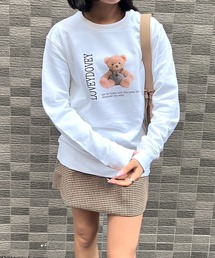 【軽量】くまさんトレーナー スウェット