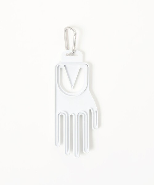 BEAMS GOLF（ビームスゴルフ）の「グローブ ホルダー（ゴルフグッズ・メンズ・ホワイト/ブラック・ONE SIZE）」の3枚目の写真