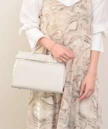 CHRISTIAN VILLA | 【CHRISTIAN VILLA】ミディアムサイズレザーハンドバッグ(Q56439)(ハンドバッグ)