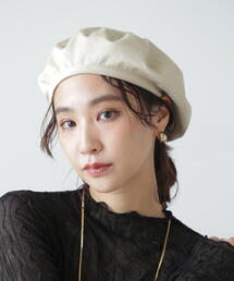 FREE'S MART（フリーズマート）の「◆布帛ベレー（ハンチング/ベレー帽）」