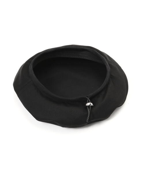 FREE'S MART（フリーズマート）の「◆布帛ベレー（ハンチング/ベレー帽・レディース・ベージュ/ブラック・ﾌﾘ-）」の7枚目の写真