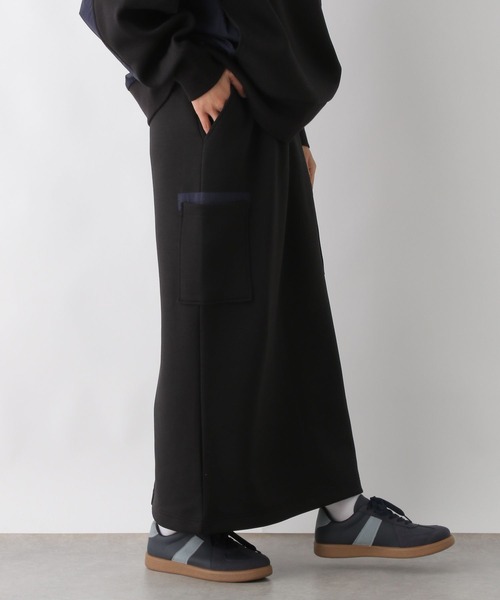 LEPSIM（レプシィム）の「異素材ナロースカート　290307（スカート・レディース・ブラック/オフホワイト/チャコールグレー・FREE）」の14枚目の写真