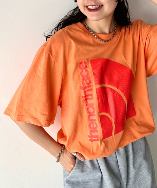 tシャツ 国内未発売 USモデル THE NORTH FACE(ザ・ノースフェイス)/オーバーサイズ ハーフドーム ロゴTシャツ/M S/S HALF セール】国内未発売 USモデル THE NORTH FACE(ザ・ノース