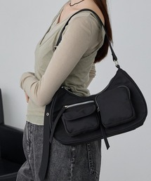 MONO-MART（モノマート）の「【nui nullu】2WAYマルチポケットショルダーバッグ（ショルダーバッグ）」