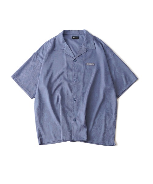 Subciety（サブサエティ）の「Jacquard paisley shirt（シャツ/ブラウス・メンズ・グレー/アイボリー/ブラック・SMALL/MEDIUM/LARGE/X-LARGE）」の6枚目の写真