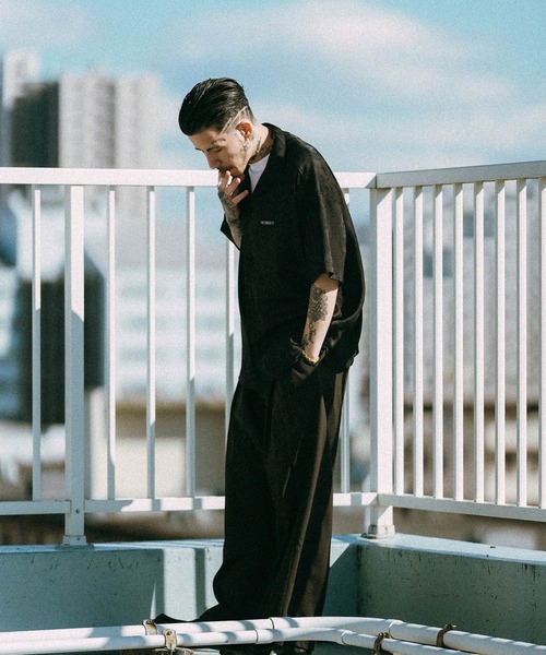 Subciety（サブサエティ）の「Jacquard paisley shirt（シャツ/ブラウス・メンズ・グレー/アイボリー/ブラック・SMALL/MEDIUM/LARGE/X-LARGE）」の12枚目の写真