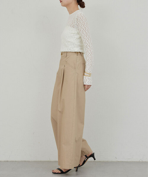 GALLARDAGALANTE（ガリャルダガランテ）の「【La nature linge】レースカットソー（Tシャツ/カットソー・レディース・ホワイト/ブラック/ブルー・FREE）」の12枚目の写真