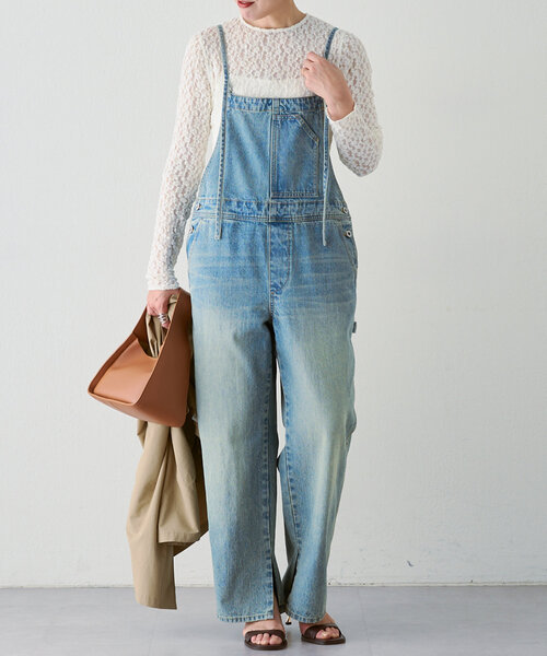 GALLARDAGALANTE（ガリャルダガランテ）の「【La nature linge】レースカットソー（Tシャツ/カットソー・レディース・ホワイト/ブラック/ブルー・FREE）」の15枚目の写真